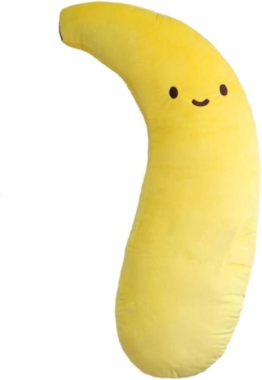 Amazon Com Cotton Food Banana Body Pillow 39 100cm Yellow