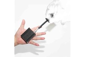 STAGESFOGGER Mini Fog Machine,Smoke Machine for Outdoor Events DJ Parties Photography,Indoor Stage Effects,Halloween (Square black)