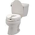 NOVA Medical Products Toilet Seat Cushion, 2” Padded Toilet Seat Attachment Cover, For Standard and Elongated Toilet Seats, W