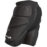 Bodyprox Protective Padded Shorts for Snowboard,Skate and Ski,3D Protection for Hip,Butt and Tailbone (Large) Black