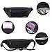 TINYAT Belt Bum Bag Travel Hiking Outdoor Sport Fanny Pack Waist Bag Holiday Money Hip Pouch T251(Black)