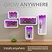 SLR 5pc 20 Inch LED Strips Grow Light, Full Spectrum, for Indoor Plants, Desk Plant, Gardens, Greenhouses, Vegetables, Herbs, Flowers for Hydroponics and Horticulture [Full Kit w/Plug]