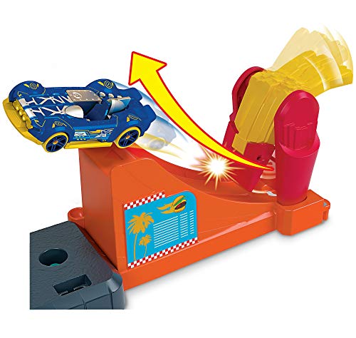 hot wheels downtown burger dash playset