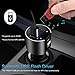 Bluetooth FM Transmitter, ESOLOM in-Car FM Radio Adapter Hands-Free Calling, Car Charger, MP3 Player Car Kits Dual USB Port Charger 5V/2.4A&1A, Support Voltage Detection (Sliver)