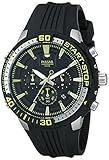 Pulsar Men's PT3503 On The Go Analog Display Japanese Quartz Black Watch