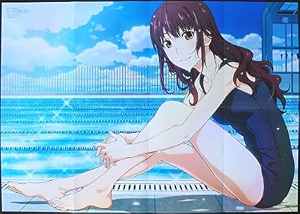 Amazon 打ち上げ花火 下から見るか横から見るか 特大ポスター 及川なずな スク水水着c5 アニメ 萌えグッズ 通販