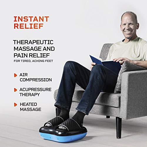 LifePro Shiatsu Foot Massager with Heat for Pain Relief, Circulation, Plantar Fasciitis, Diabetic Neuropathy… - Image 2