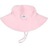 Baby Toddler Sun Hat,Kids Summer UPF 50+ Foldable Beach Bucket Hat for Boys Girls Children