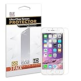 IPHONE 6 SCREEN PROTECTOR, Design Cases TM iPhone 6 - 4.7 INCH SCREEN Screen Protector Anti-Glare, Anti-Scratch, Anti-Fingerprint HD Clear Film (Invisible) [3 PACK]