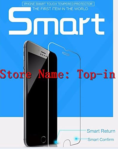 Top-in Smart tempered Glass Screen Protector for iPhone 6 4.7" with a Invisible Back/Confirm Button