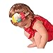 ZHW Baby Girl's Multi Colour Flower Hair Bow Baby Headbands (8 Pack)