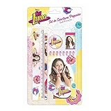 Disney Soy Luna School Supplies Gift SET Small Diario Notepad + Ruler + Pen Original