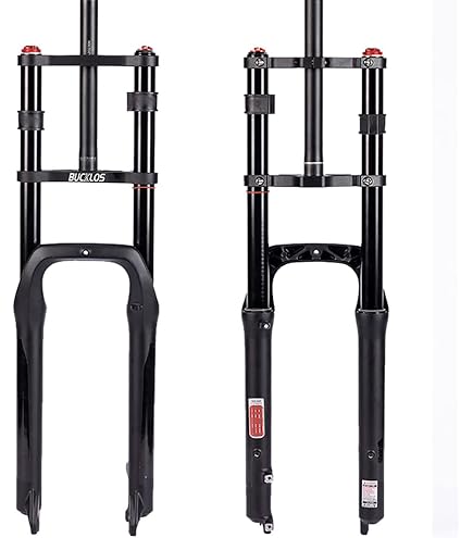 BUCKLOS Fat Tire 26inch Air Electric Mountain Bike Inverted