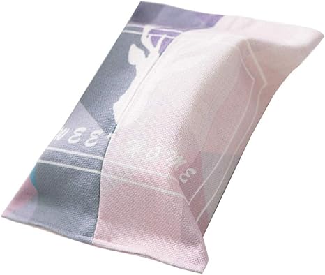 Amazon コットンとリネンアートティッシュケースティッシュカバー 防水ペーパーホルダーかわいい漫画 ティッシュケース ホルダー オンライン通販