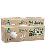 Woolzies- Wool Dryer Balls, Natural Fabric Softener, 2 Pack