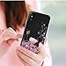 LeYi for Pradory Moving Quicksand Cute Clear TPU Bumper Protective Phone Cover Case for iPhone Xs/Xs,iPhone X (5.8 Inch) Rose Gold