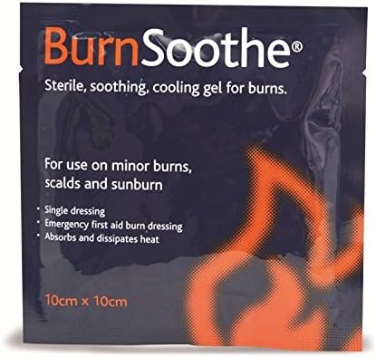 Burns Relief Gel Dressing 10x10cm First Aid Cooling Great For Sunburn Amazon Co Uk Health Personal Care
