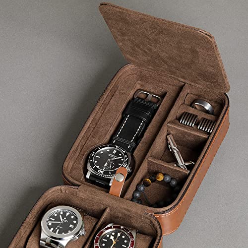 ROTHWELL ROTHWELL Watch Travel Case Storage Organizer for