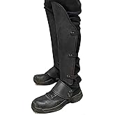 Faux Leather Boot Covers Steampunk Spats Greaves Gaiters Legguards Boot Tops The Crusaders Knight Accessoires