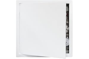 PEXTIAN Access Panel for Drywall 16 x 16 inch, Plumbing Access Panel for Wall Ceiling, Plastic Drywall Access Panel Door for Wall Hole Cover, Bathroom Kitchen Pipe Cable