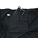 Hippie Hobo Sling Crossbody Cotton Bag Purse Thai Top Zip Handmade Color Black
