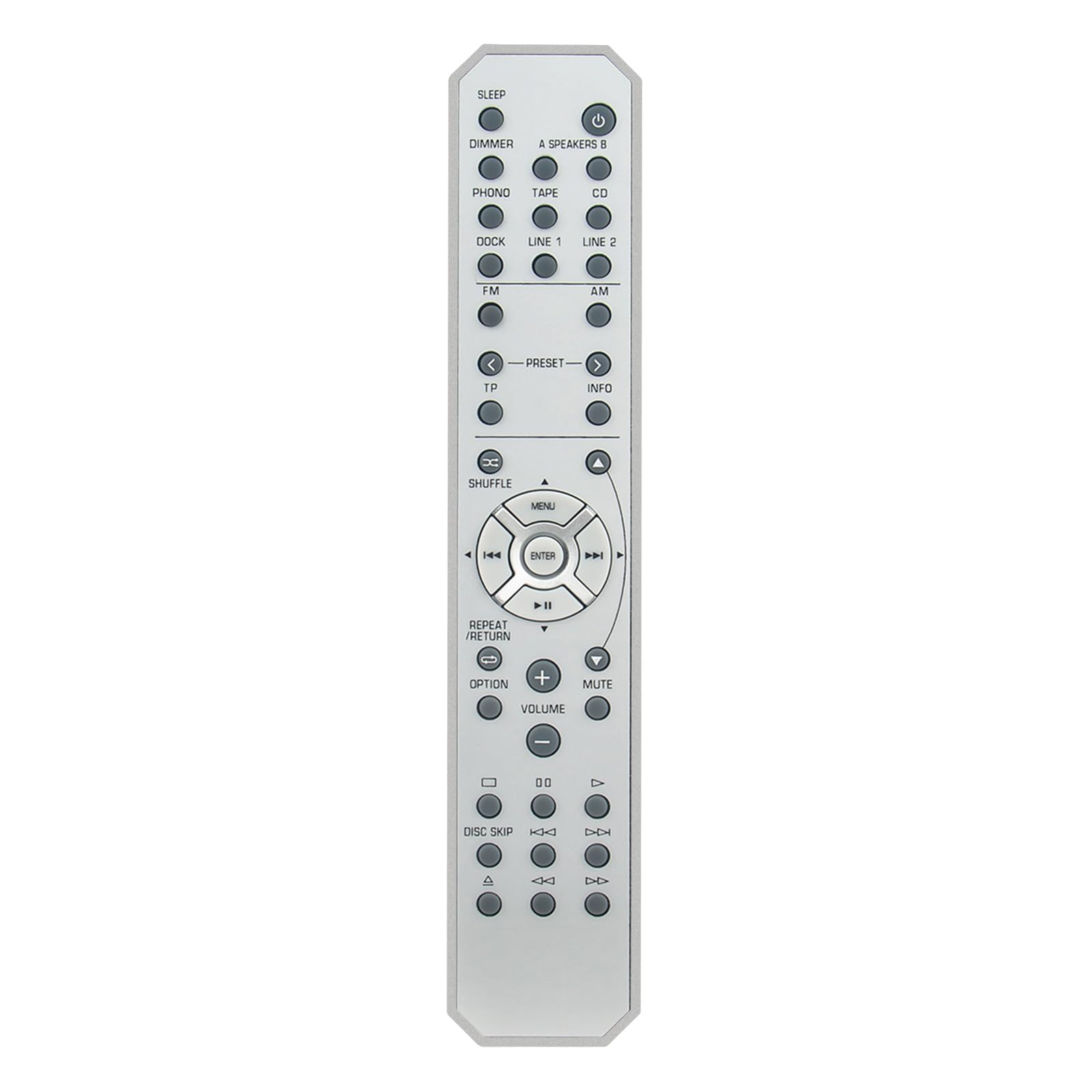RAX23 WV50020 New Replacement Remote Control fit for Yamaha Audio/Video AV Receiver R-S300 RS300 R-S300BL RS300BL WV500200