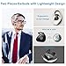 Bluetooth Earbuds, Dostyle Mini V4.1 True Wireless Bluetooth Earbuds with Mic Invisible Stereo Sound Wireless Headphones Compatible for iPhone iPad Samsung Galaxy LG and Smartphones (2 Pieces)