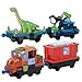 Chuggington StackTrack Duo Value Pack Die Cast Toy Train Set Includes Dinosaur & Camera and Hodge & Hopper Cars by Power Brand