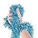 Christmas Tree Light Blue Tinsel Garland Wide Cut Metallic Streamers for Winter Wonderland Birthday Baby Shower Party Happy New Year Decorations