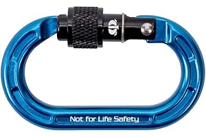 Omega Pacific Micro Raider Aluminum Keylock Screw-Lok - Our Top Carabiner has been Scaled Down to Create The Ultimate Accessory Connector