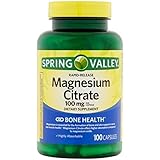 Spring Valley - Magnesium Citrate 100 mg, Rapid-Release, 100 Capsules