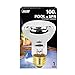 Feit Electric 100R20/S-12 100 Watt 12 Volt Pool/Spa R20 Short Flood Reflector Light Bulb
