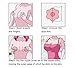 Women's Pasties, Nipple Covers Reusable Adhesive Silicone Invisible Breast Petal, 3 Paris Set