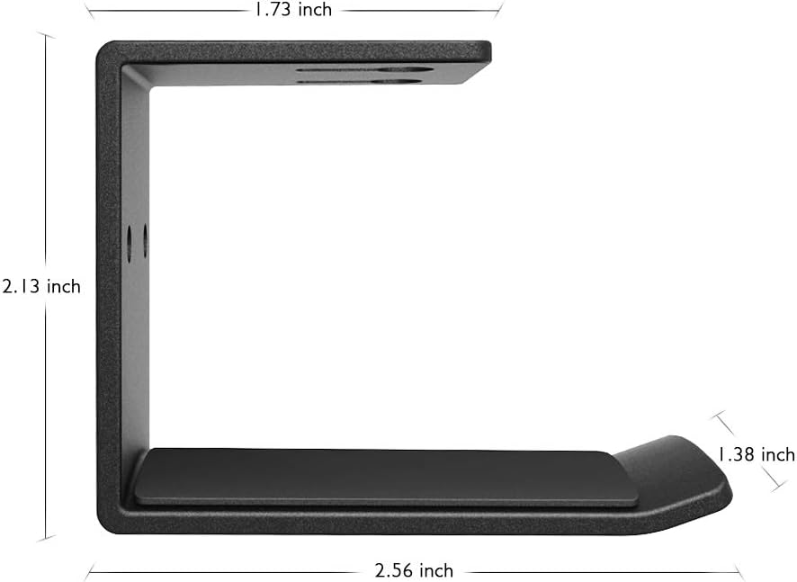 Headphones Headset Holder Hook Mount, 6amLifestyle Under Desk Space