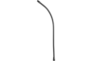 PATIKIL 24" Microphone Gooseneck, 1Pcs 5/8"-27 Thread Metal Universal Hose Flexible Arm Gooseneck Tube Extension for Multifun