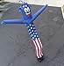 American Flag USA 20 Foot Tall Inflatable Tube Man Air Powered Waving Puppet for Outdoors, Replacement Dancer Only, Motor is NOT Included
