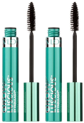 Revlon Fabulash Grow Luscious Mascara - Blackest Black (001) - 2 Pack