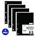 Mead Spiral Notebooks, 1 Subject, Wide Ruled Paper, 70 Sheets, 10-1/2