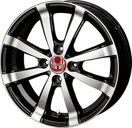 Amazon プルヴォ Bkポリッシュ 17インチ軽自動車用 新品輸入タイヤ165 40r17 4本セット タイヤ ホイールセット 車 バイク