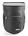 Clean Ridez Car Garbage Can with Flip Open Lid & Vinyl Leakproof and Removable Liner