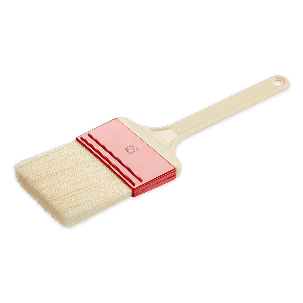 Thermohauser 8300018179 Brush with Natural Bristles, Long Design, Width 7.5 cm, Length 5.5 cm, Handle PA