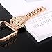 Compatible for Fitbit Blaze Bands Women Men with Frame, VOMA Stainless Steel Fitbit Blaze Watch Band Fitbit Blaze Accessories Fitbit Bands Blaze Fit bit Blaze Bands Large Small Bangle 1 Rose Gold