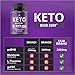 BeLive Keto Pills for Nighttime | Patented 2000MG BHB Formula Diet Pill with Pure Beta-Hydroxybutyrate (goBHB) Exogenous Ketones & Avocado Powder, 60 Caps