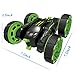 RC Stunt Car, Radio Control Racing Car 4 Channel Double Sided 360 Degree Spins Stunt Actions Cool Styling Vehicle with LED Lights Gift Toy for Kids