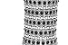 Szxc Jewelry Women's Multilayer Crystal Stretch Bracelet 5 Row