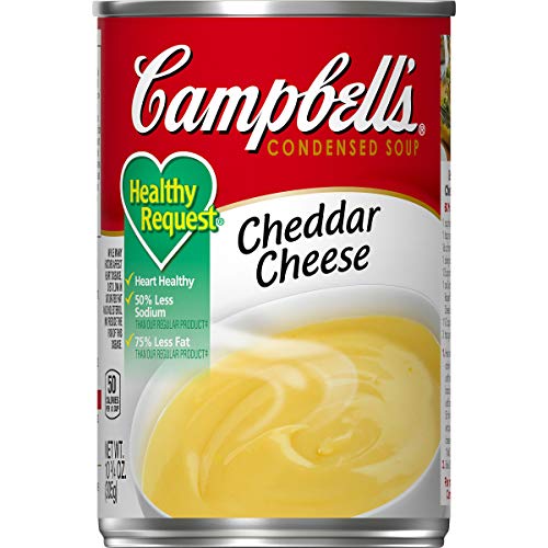Campbell's Condensed Healthy Request Cheddar Cheese Soup, 10.75 oz. Can
