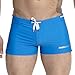 Funycell Mens Swim Trunks Swimwear Short Compression Swimsuits Blue Tag L