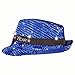 LED New Years Fedora Hat (Blue)