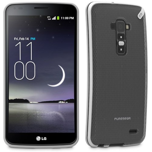 PureGearSlim Shell Case for LG G Flex - Retail Packaging - Coconut Jelly