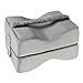 TTLIFE Sciatic Nerve Pain Relief Knee Pillow Orthopedic Doctor Recommend for Sciatica, Back Pain, Leg Pain, Pregnancy, Hip and Joint Pain - Memory Foam Cushion with Washable Cover,Grey